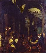 Giuseppe Maria Crespi The Finding of Jesus in the Temple oil painting